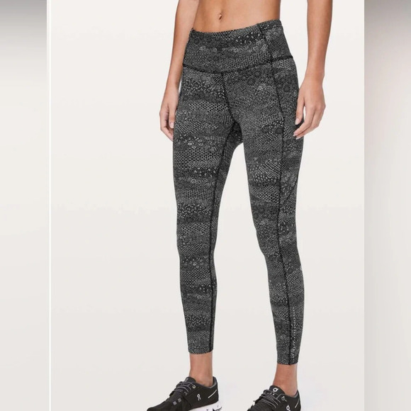 Lululemon Fast & Free 7/8 Tight II *Nulux 25" - Picture 1 of 4